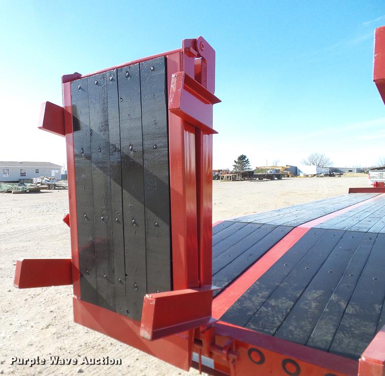 image for item DD1439 2015 Kaufman 74097 equipment trailer