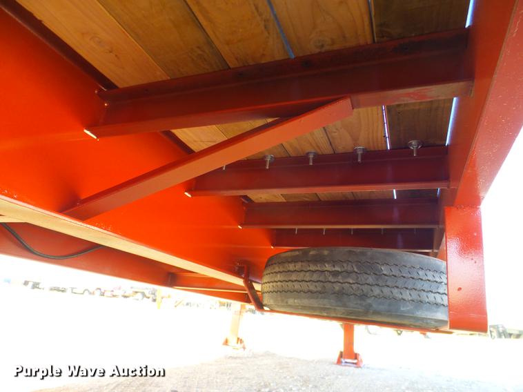 image for item DD1439 2015 Kaufman 74097 equipment trailer