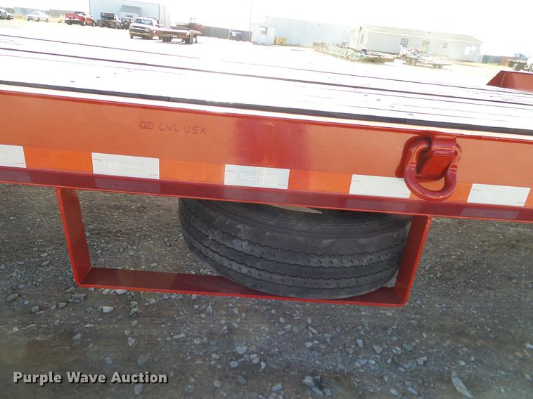 image for item DD1439 2015 Kaufman 74097 equipment trailer