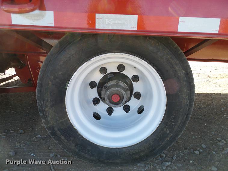 image for item DD1439 2015 Kaufman 74097 equipment trailer