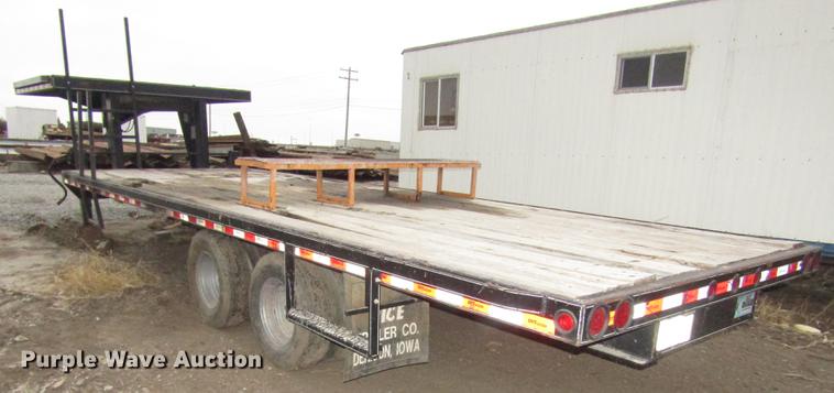 image for item DD2962 2011 Rice equipment trailer
