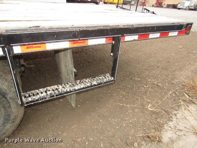 image for item DD2962 2011 Rice equipment trailer