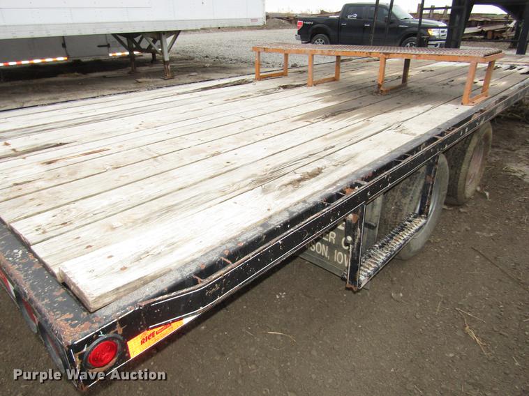 image for item DD2962 2011 Rice equipment trailer