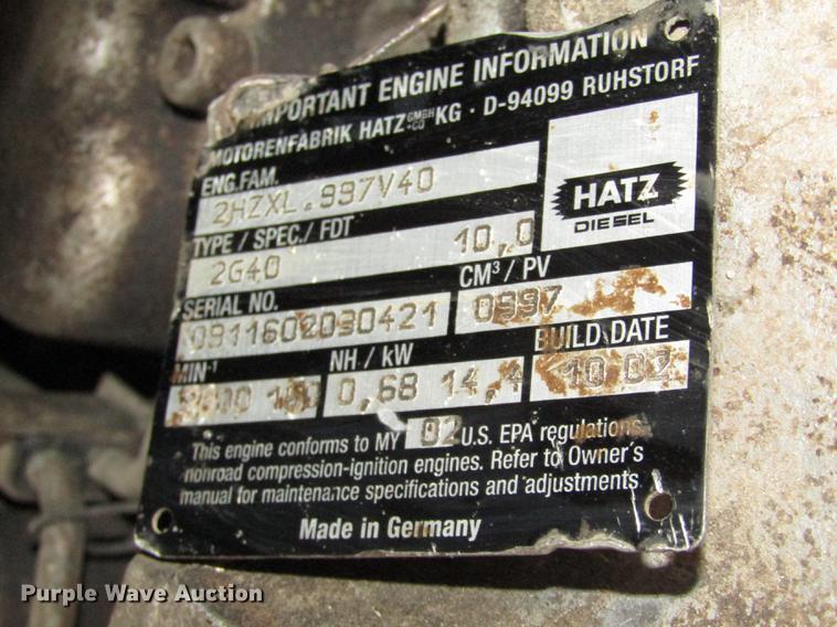 image for item DD2968 Vermeer MX250 mixing system