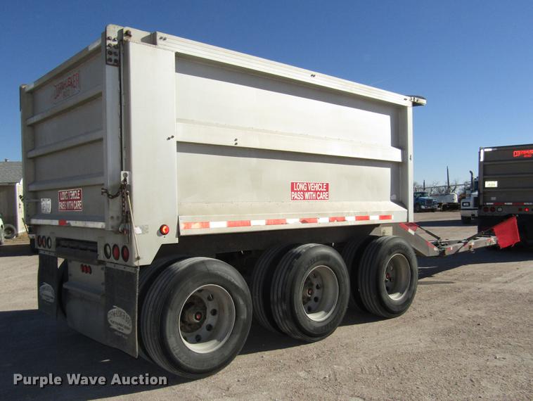 image for item DD2974 2004 Cornhusker 800R end dump pup trailer