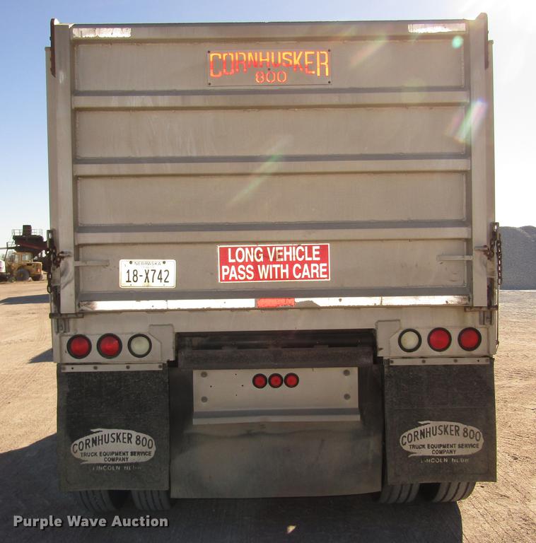 image for item DD2974 2004 Cornhusker 800R end dump pup trailer