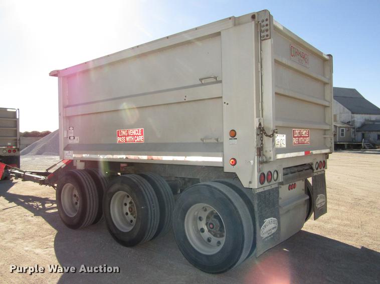 image for item DD2974 2004 Cornhusker 800R end dump pup trailer