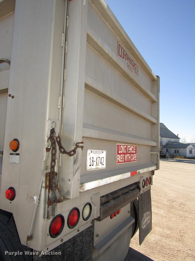 image for item DD2974 2004 Cornhusker 800R end dump pup trailer