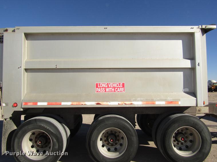 image for item DD2974 2004 Cornhusker 800R end dump pup trailer