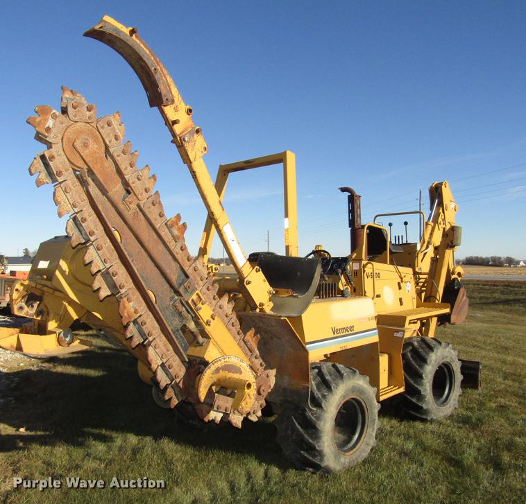 image for item DD2977 1998 Vermeer V5800 trencher