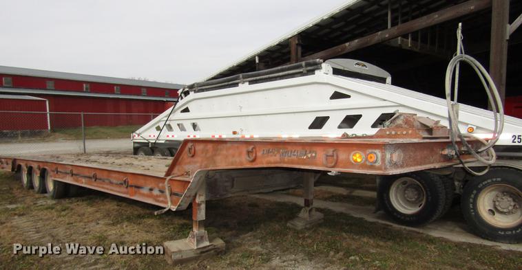 image for item DD2982 1993 Trail-Eze DHT10046H3 drop deck equipment trailer