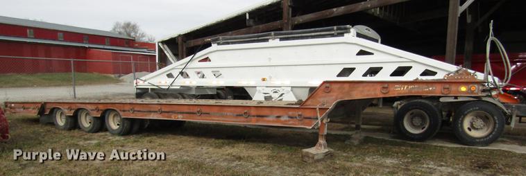 image for item DD2982 1993 Trail-Eze DHT10046H3 drop deck equipment trailer