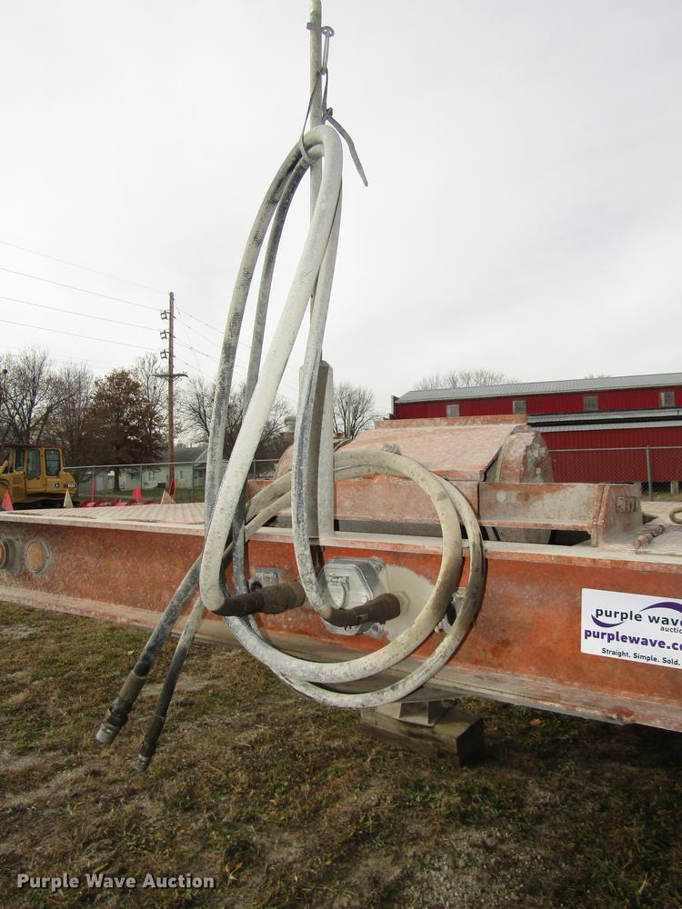 image for item DD2982 1993 Trail-Eze DHT10046H3 drop deck equipment trailer