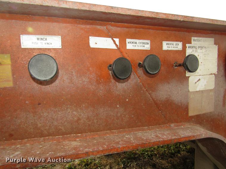 image for item DD2982 1993 Trail-Eze DHT10046H3 drop deck equipment trailer