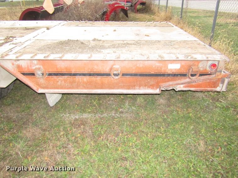 image for item DD2982 1993 Trail-Eze DHT10046H3 drop deck equipment trailer