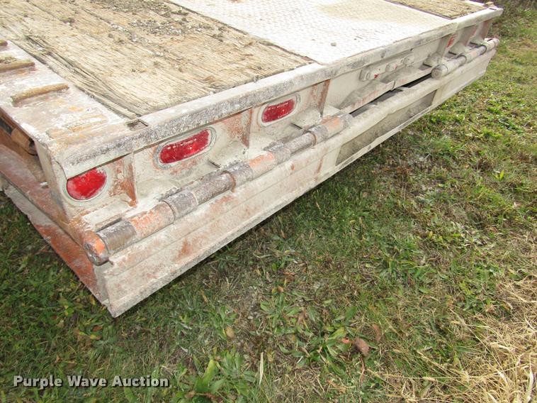 image for item DD2982 1993 Trail-Eze DHT10046H3 drop deck equipment trailer