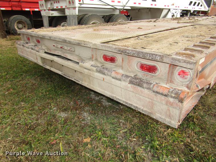 image for item DD2982 1993 Trail-Eze DHT10046H3 drop deck equipment trailer