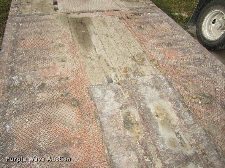 image for item DD2982 1993 Trail-Eze DHT10046H3 drop deck equipment trailer