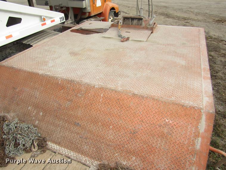 image for item DD2982 1993 Trail-Eze DHT10046H3 drop deck equipment trailer