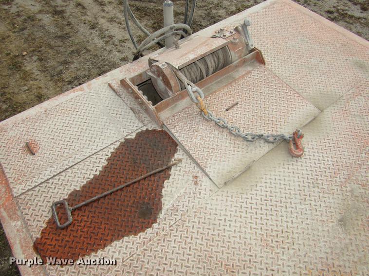 image for item DD2982 1993 Trail-Eze DHT10046H3 drop deck equipment trailer