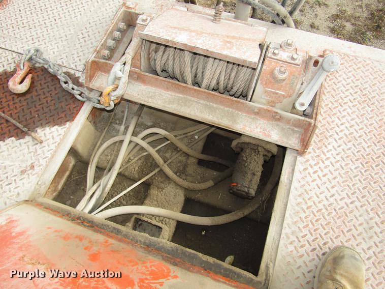 image for item DD2982 1993 Trail-Eze DHT10046H3 drop deck equipment trailer