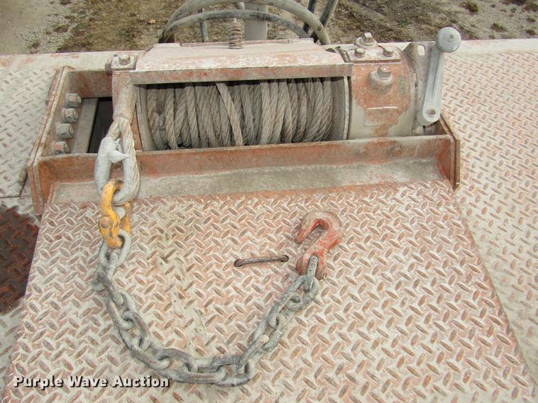 image for item DD2982 1993 Trail-Eze DHT10046H3 drop deck equipment trailer