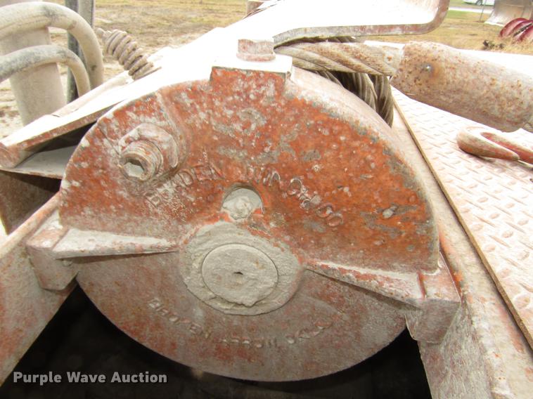 image for item DD2982 1993 Trail-Eze DHT10046H3 drop deck equipment trailer