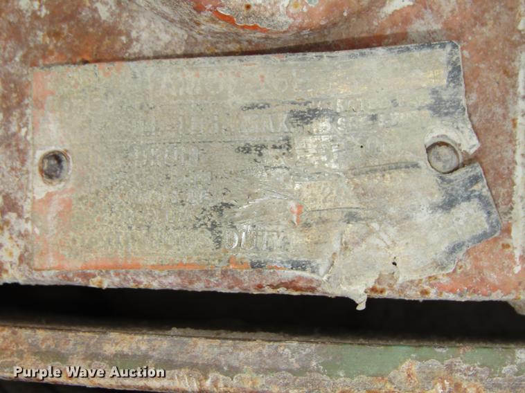 image for item DD2982 1993 Trail-Eze DHT10046H3 drop deck equipment trailer