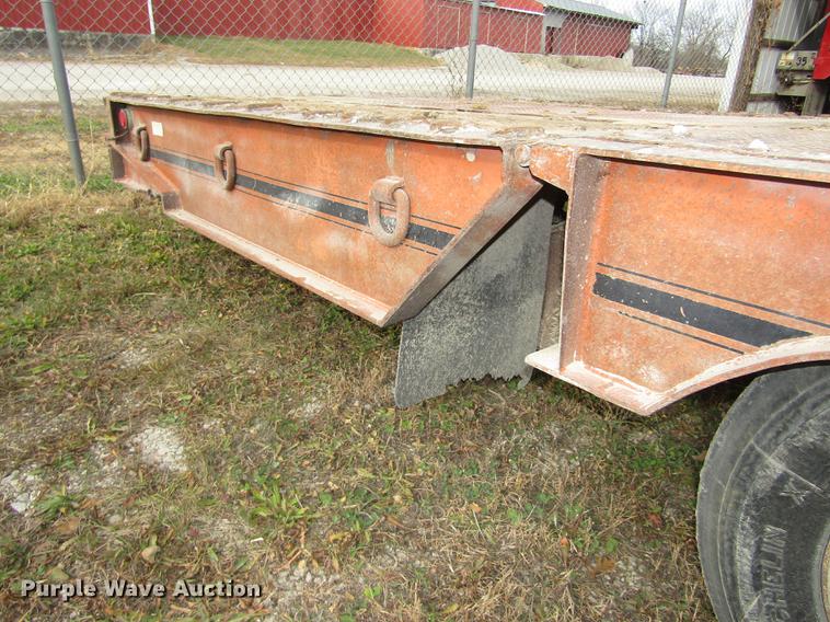 image for item DD2982 1993 Trail-Eze DHT10046H3 drop deck equipment trailer