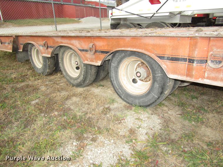 image for item DD2982 1993 Trail-Eze DHT10046H3 drop deck equipment trailer