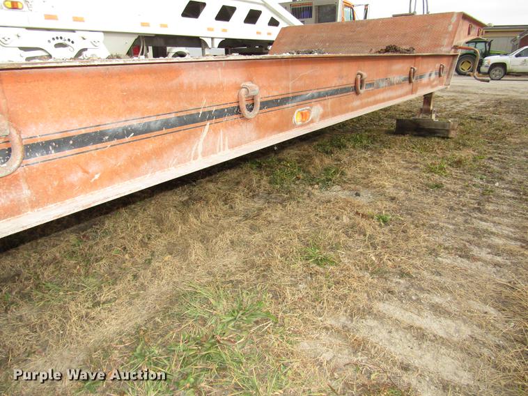 image for item DD2982 1993 Trail-Eze DHT10046H3 drop deck equipment trailer