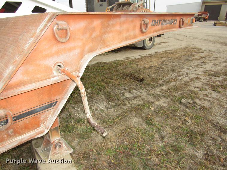 image for item DD2982 1993 Trail-Eze DHT10046H3 drop deck equipment trailer