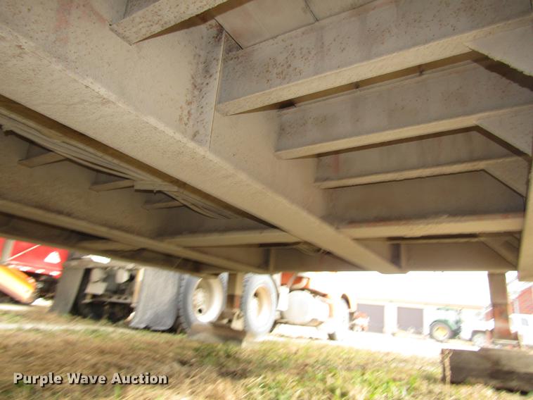 image for item DD2982 1993 Trail-Eze DHT10046H3 drop deck equipment trailer