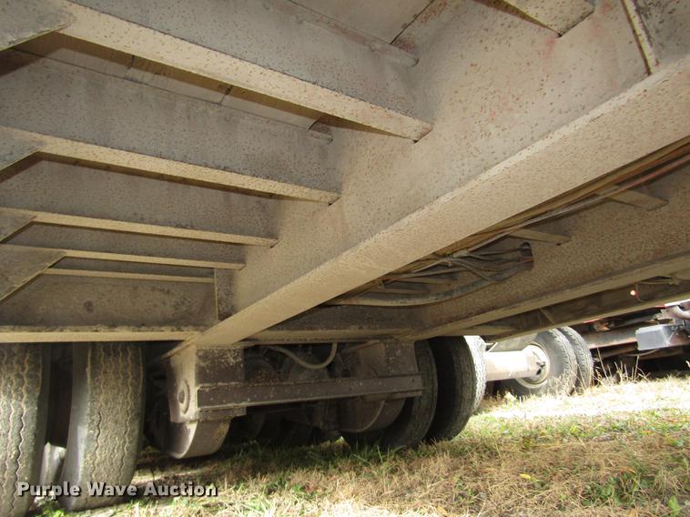 image for item DD2982 1993 Trail-Eze DHT10046H3 drop deck equipment trailer