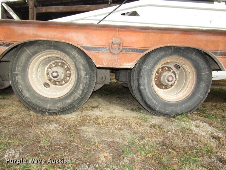 image for item DD2982 1993 Trail-Eze DHT10046H3 drop deck equipment trailer