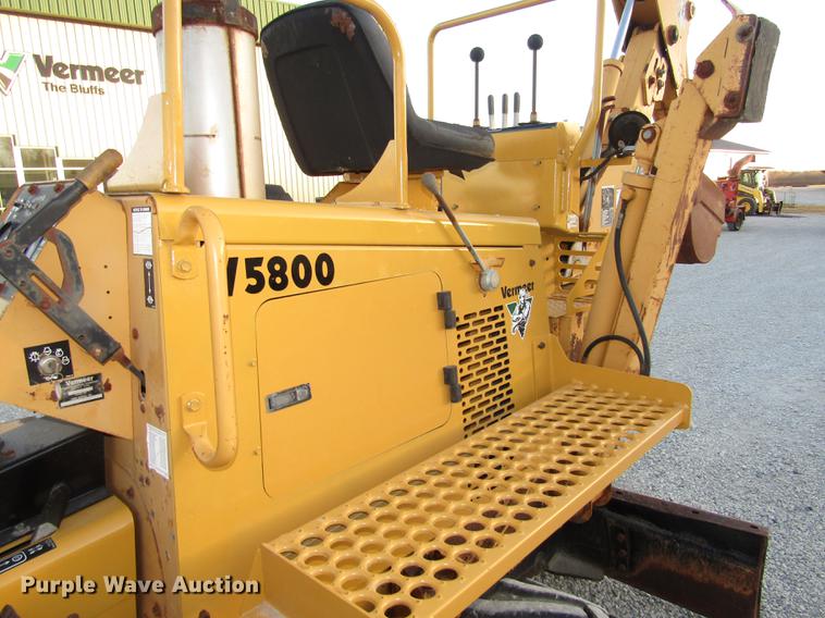 image for item DD2984 1999 Vermeer V5800 trencher
