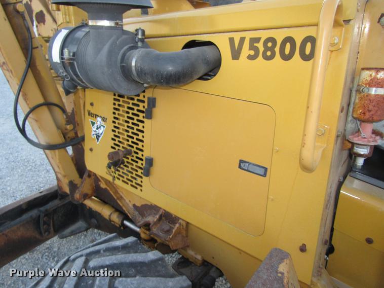 image for item DD2984 1999 Vermeer V5800 trencher