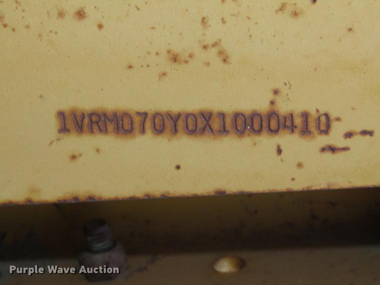 image for item DD2984 1999 Vermeer V5800 trencher