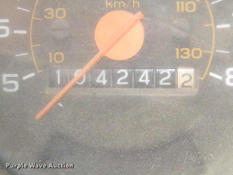 image for item DD2992 1987 Chevrolet Kodiak flatbed dump truck