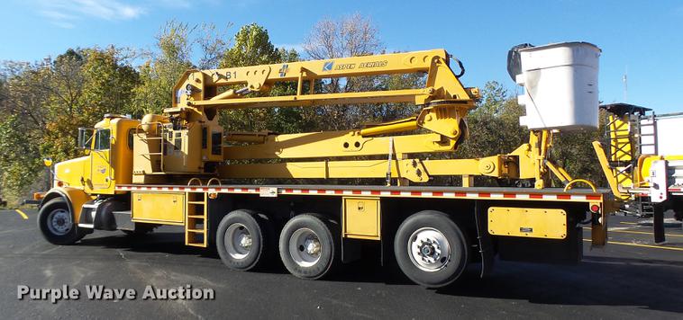 image for item DF9448 1998 Peterbilt 378 bridge inspection truck