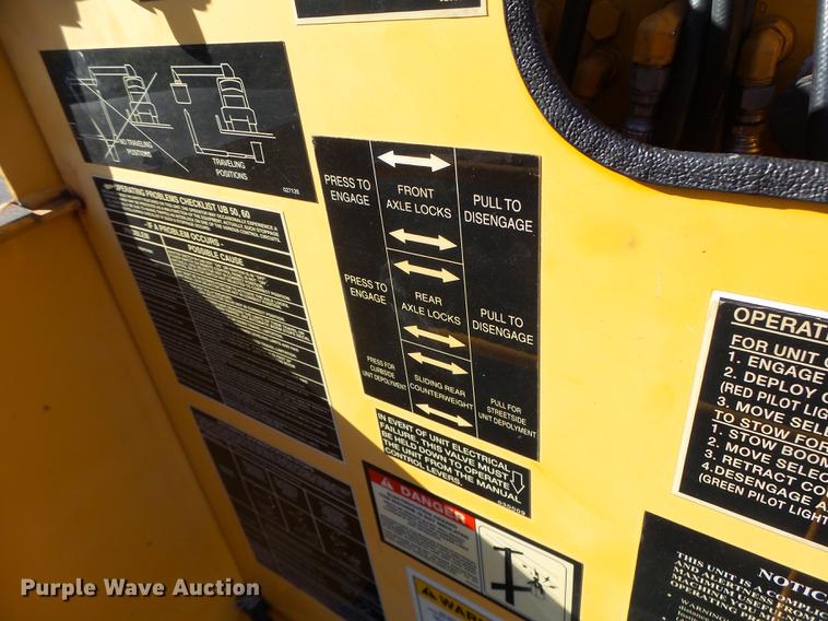 image for item DF9448 1998 Peterbilt 378 bridge inspection truck