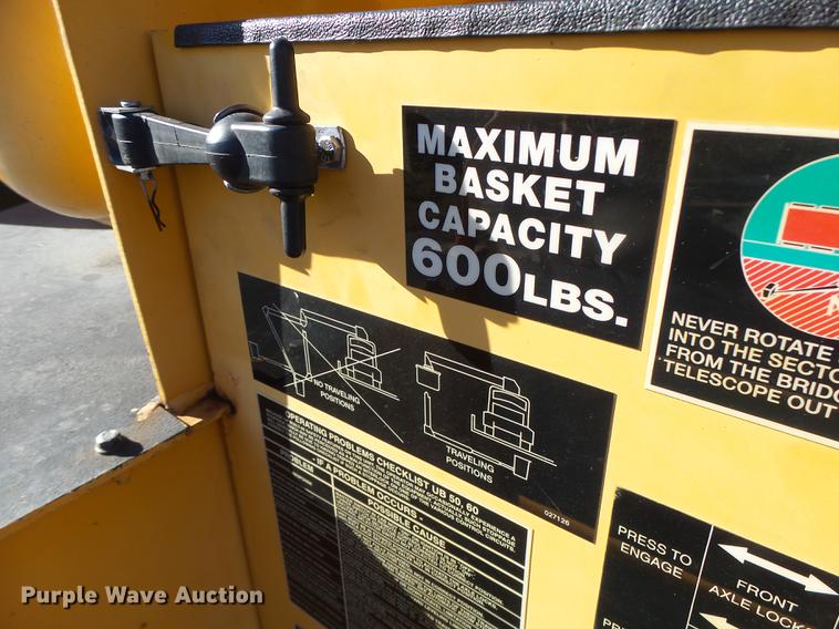 image for item DF9448 1998 Peterbilt 378 bridge inspection truck