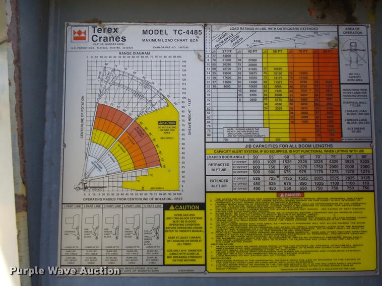 image for item DP9596 1999 International 2674 flatbed crane truck
