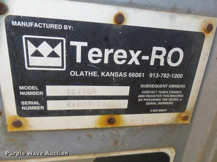 image for item DP9596 1999 International 2674 flatbed crane truck