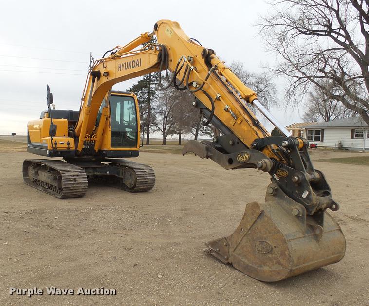 image for item DX9012 2014 Hyundai Robex 140LC-9A excavator
