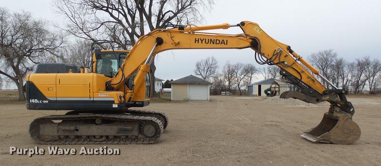 image for item DX9012 2014 Hyundai Robex 140LC-9A excavator