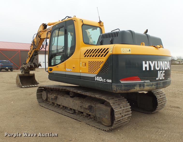 image for item DX9012 2014 Hyundai Robex 140LC-9A excavator
