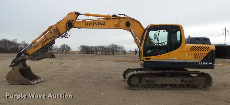 image for item DX9012 2014 Hyundai Robex 140LC-9A excavator