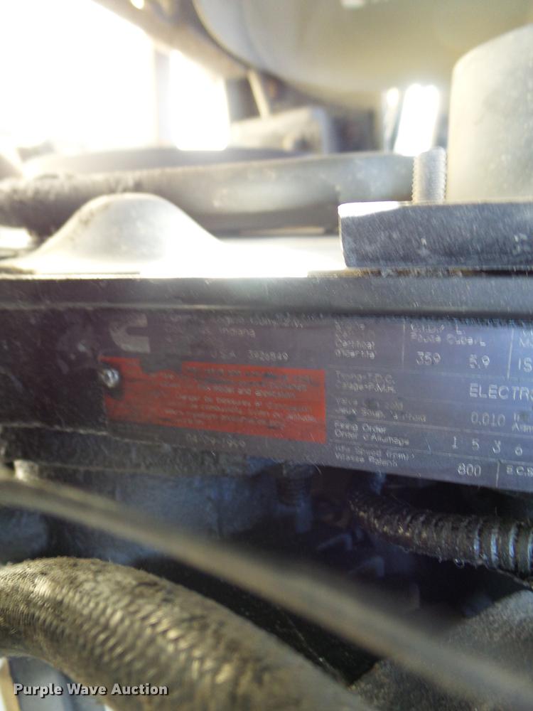 image for item DX9271 2000 Ford F650 dump truck