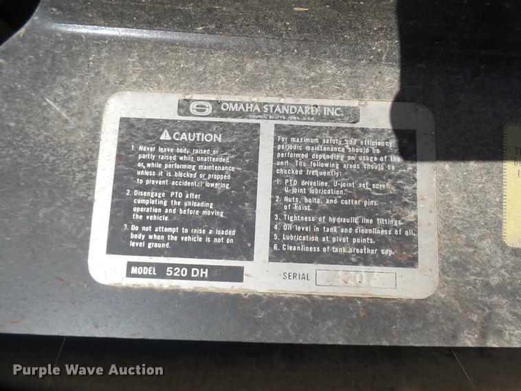 image for item DX9271 2000 Ford F650 dump truck